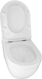 Azario Унитаз подвесной Fora AZ-0017-UQ3 безободковый белый – фотография-7