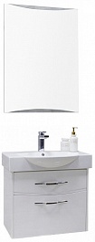 Акватон Мебель для ванной "Инфинити 65" белая – фотография-1