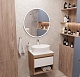 Teymi Тумба с раковиной Ritta 65 дуб эврика/белый матовый T60520 раковина T50502 – картинка-22