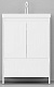 Velvex Мебель для ванной напольная Klaufs 60 белая, 1 ящик – картинка-19
