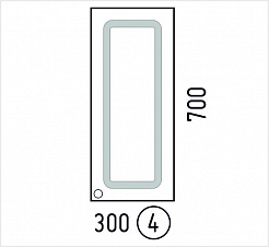 Corozo Шкаф Классика 30 – фотография-4