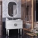 Opadiris Мебель для ванной Ибица 90 с овальным зеркалом белая/хром – фотография-17