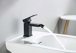 Aquatek Смеситель для биде Либра AQ1618MB матовый черный – фотография-4