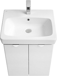 Акватон Тумба под раковину Скай Pro 55 белая – фотография-3