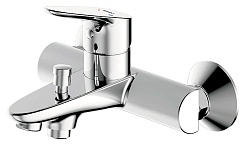 Bravat Смеситель для вынны с душем Drop F64898C-B – фотография-4