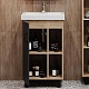 Onika Мебель для ванной Тимбер 50 L серая матовая/дуб сонома – фотография-23