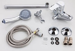 Frap Смеситель для ванны H04 F2263 хром – фотография-4