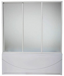 Bas Шторка для ванны Атланта 3 ств. пластик – фотография-2