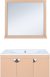 Misty Мебель для ванной Сахара 90 песочная – фотография-1