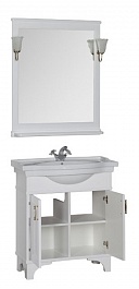 Aquanet Мебель для ванной Валенса 80 белая (180457) – фотография-6