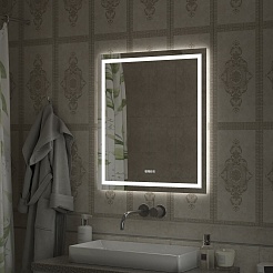 Continent Зеркало Verte Led 800x900 – фотография-7