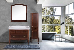 ASB-Woodline Зеркало для ванной Модерн 105 Антикварный орех – фотография-4