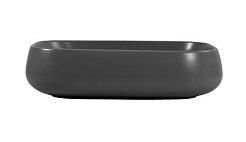 Aquatek Накладная раковина 56/42 AQ5526-MG матовая серая – фотография-3