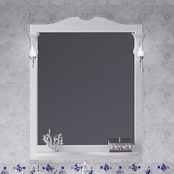 Opadiris Мебель для ванной Валери 85 белая матовая – фотография-11