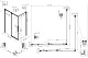 Vincea Душевой уголок Ultima 100x100 VSR-7UL1010CLGM профиль вороненая сталь стекло прозрачное – картинка-6