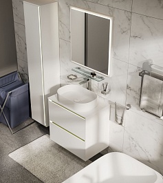 Allen Brau Зеркало Activity 80 1.340027.AM антрацит матовый – фотография-3