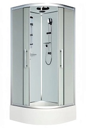 Esbano Душевая кабина EST-90 CRM 90x90 профиль хром – фотография-1