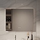 Vincea Мебель для ванной Caprise 100 подвесная серая матовая – фотография-32