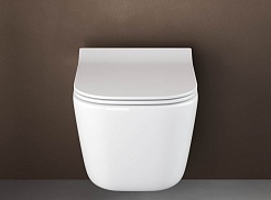 Ceramicanova Подвесной унитаз New Day Rimless CN3005 белый – фотография-7