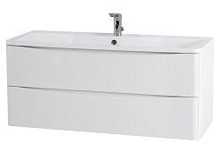 BelBagno Тумба с раковиной Acqua 120 подвесная Bianco Lucido – фотография-1