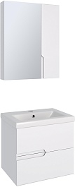 Runo Мебель для ванной Стокгольм 60 подвесная белая – фотография-1