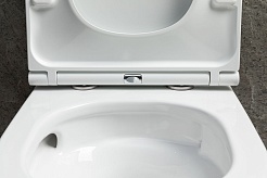 Allen Brau Унитаз подвесной Priority 4.31009.20 белый глянец с крышкой 4.31011.20 – фотография-8