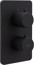 Allen Brau Смеситель для душа Priority 5.31113-31 (с внутренней частью, 1 выход) черный матовый – фотография-1