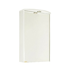 Водолей Мебель для ванной Твист 50 R белая – фотография-3