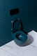 Allen Brau Унитаз подвесной Fantasy 4.11004.PT петроль с крышкой 4.11005.PT – фотография-44