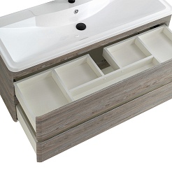 BelBagno Тумба под раковину Albano 120 подвесная Pino Scania – фотография-6