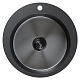 Mixline Мойка настольный монтаж D50 (3,0) выпуск 3 1/2 круглая чёрный графит – фотография-7
