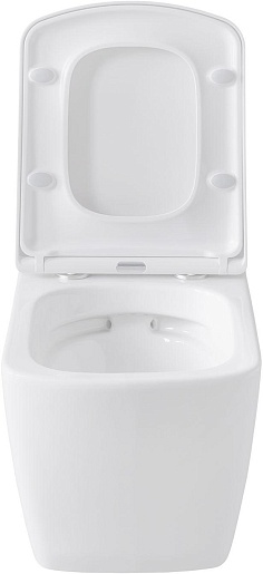 Allen Brau Унитаз подвесной Liberty 4.33004.20 белый с крышкой 4.33006.20 – фотография-12