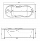 Aquatika Акриловая ванна Аквалюкс Атлантис Standart – фотография-4