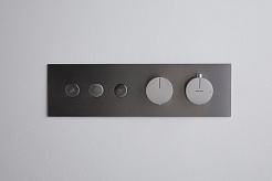 Allen Brau Смеситель для душа Liberty 5.33003-BN (с внутренней частью, 3 выхода) никель браш – фотография-6