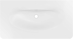 Vincea Тумба с раковиной Caprise 100 подвесная серая матовая – фотография-8