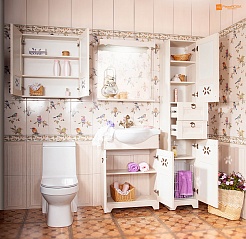 Бриклаер Мебель для ванной Кантри 65 – фотография-5