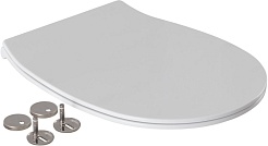 Allen Brau Крышка-сиденье Fantasy Smartfix Soft-Close 4.11005.20 белый глянец – фотография-1