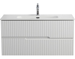 Cezares Тумба с раковиной Duet 100 подвесная CZR-8095-100 bianco lucido – фотография-1