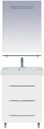 Misty Мебель для ванной Эмилия 60 напольная белая – фотография-1