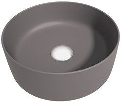 Teymi Раковина накладная Lina D41 T50196 графит матовый – фотография-2