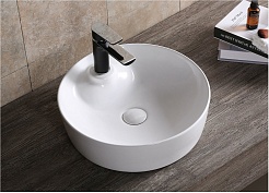 Ceruttispa Раковина накладная 44 CR0090 белая – фотография-2