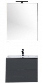 Aquanet Мебель для ванной Алвита 70 серый антрацит – фотография-3