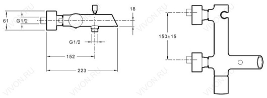 Jacob Delafon Смеситель Toobi E8963-CP – картинка-3