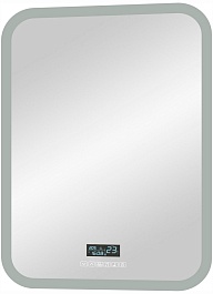 Continent Зеркало Glamour Led 600x800 с музыкальным блоком – фотография-1