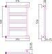 Стилье Полотенцесушитель Минор 500х400 – фотография-4