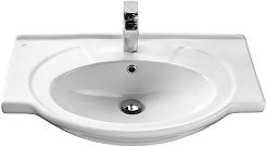 Stella Polare Мебель для ванной Кармела 75 люкс белое серебро – фотография-25