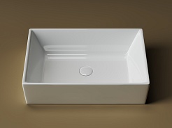 Ceramicanova Мебельная раковина Element 59 CN5013 белая – фотография-2