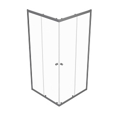 Triton Душевой уголок Вента-Графит 90/90 Щ0000076258 – фотография-2