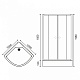 Royal Bath Душевой уголок RB 100HK-C-CH 100x100x1980 – фотография-12