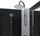 Niagara Душевая кабина Classic NG-2508-14BKTG – фотография-19
